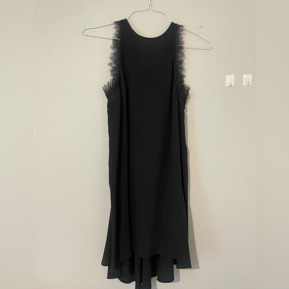 H&M Elegant Black Apparel Dress with Lace
